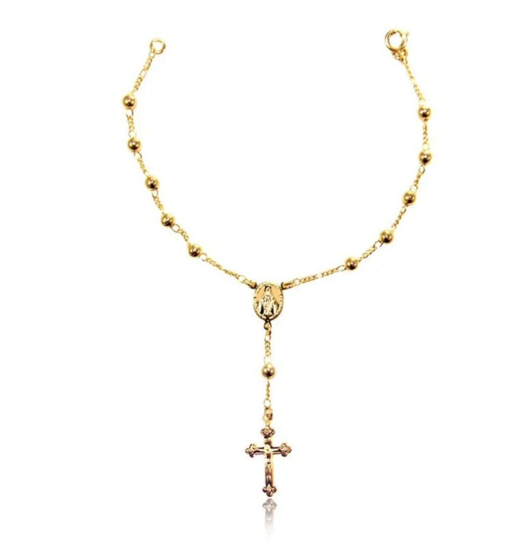 PULSEIRA TERÇO BOLINHA