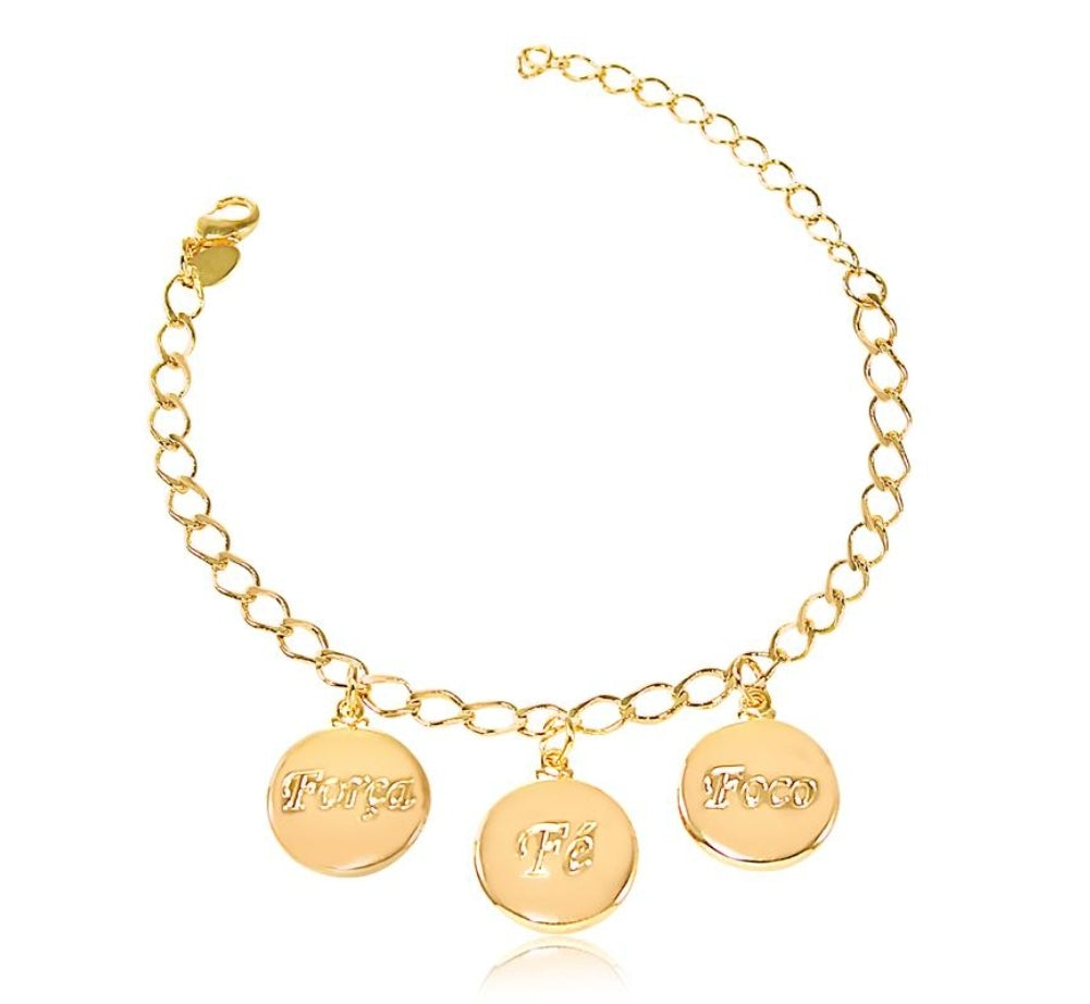 PULSEIRA MEDALHAS COM DIZERES