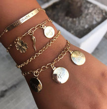 Load image into Gallery viewer, PULSEIRA MEDALHAS COM DIZERES
