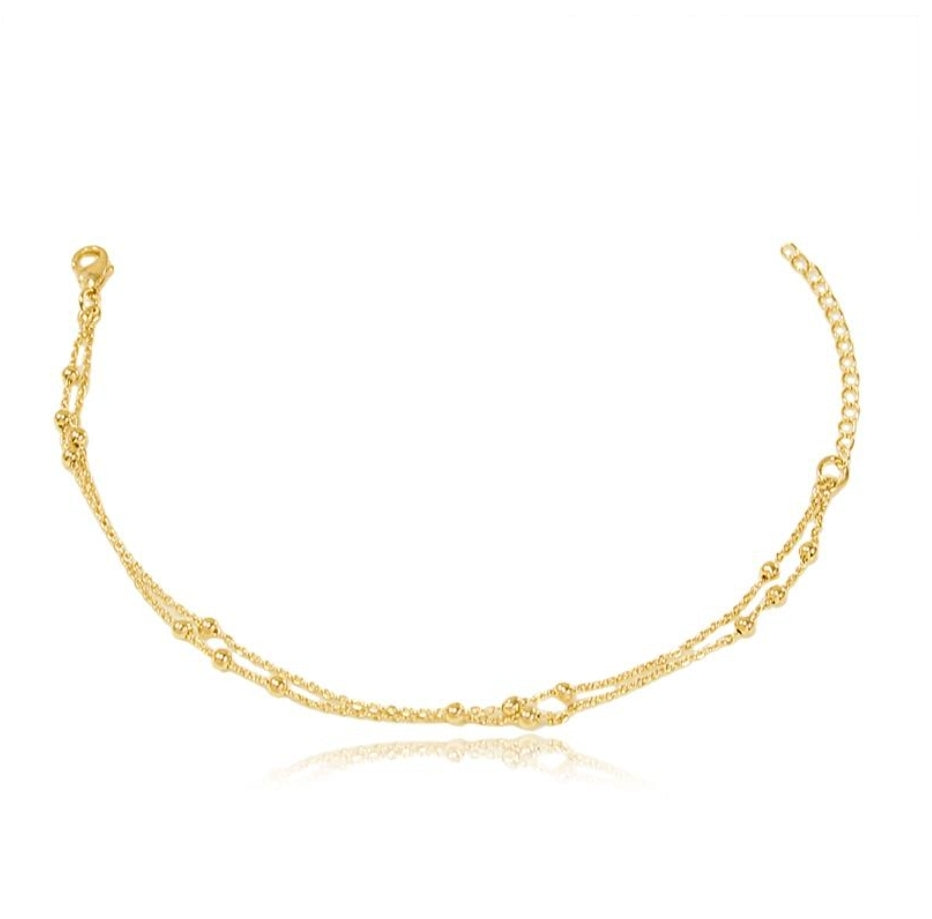 PULSEIRA DUPLA BOLINHA