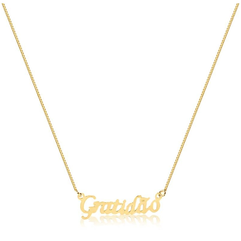 GARGANTILHA GRATIDÃO
