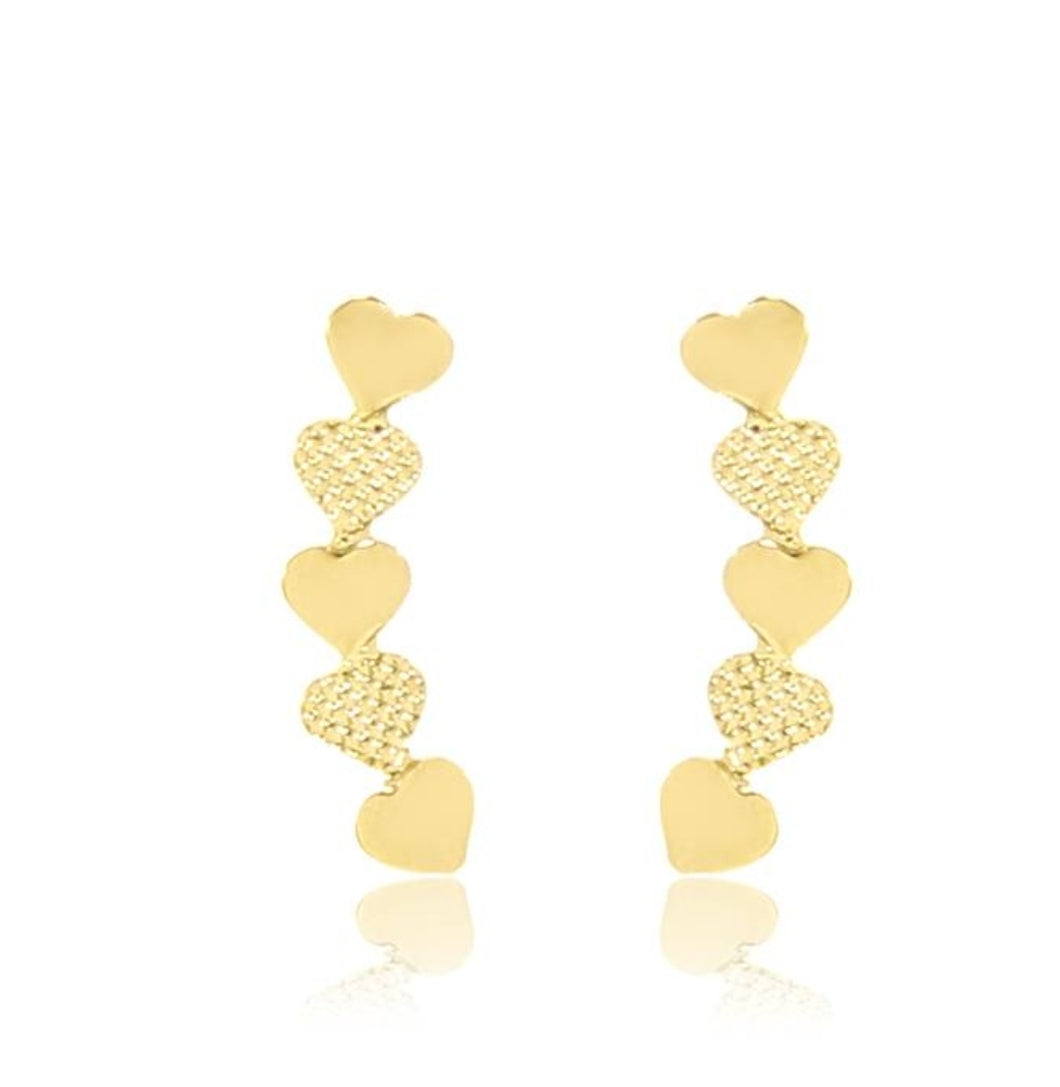 BRINCO EAR CUF CORAÇÃO