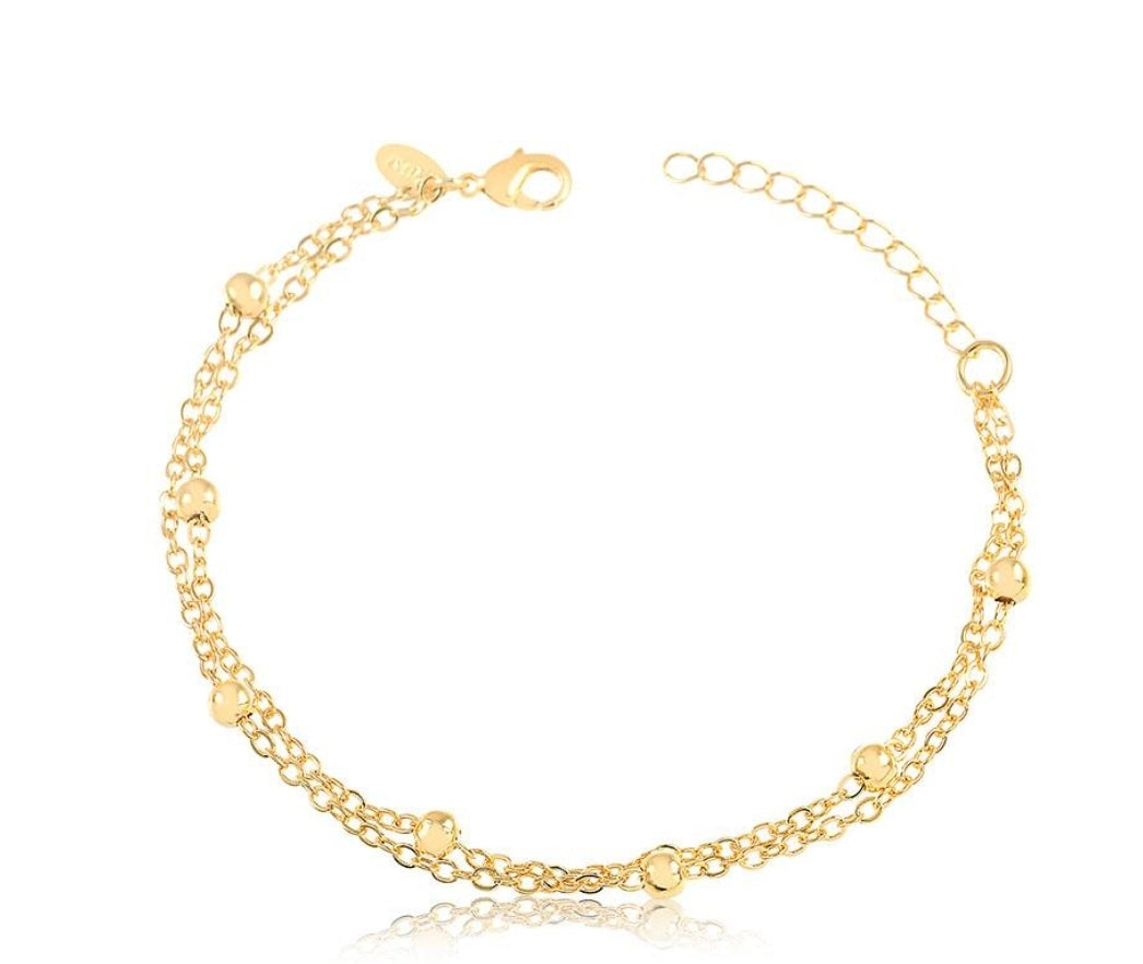 PULSEIRA DUPLA BOLINHA