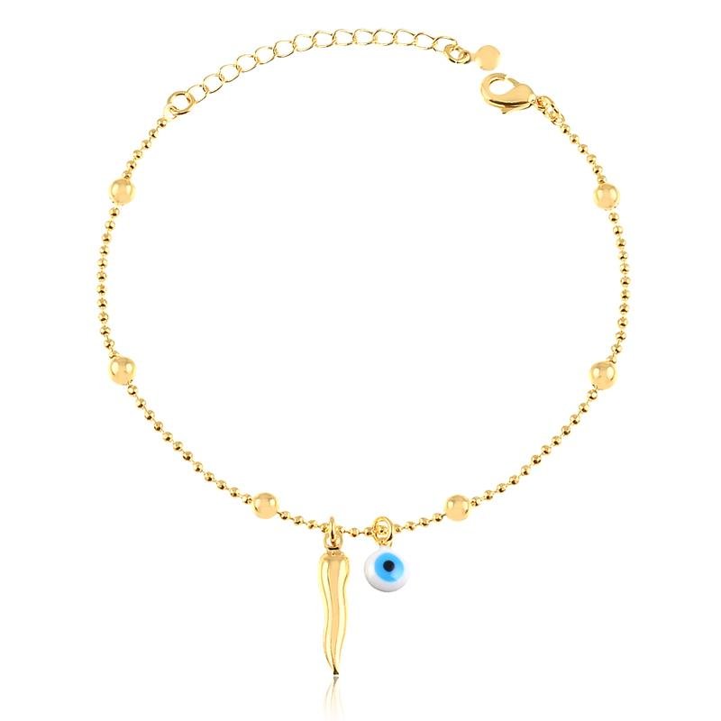 Pulseira  Olho Grego Pimenta